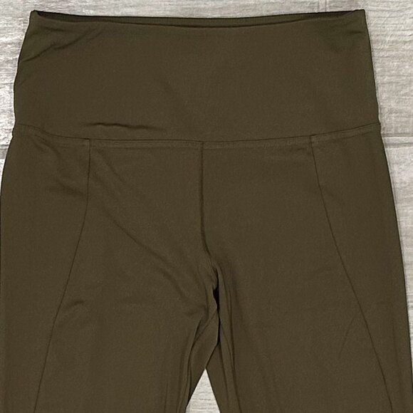 Free People Movement 7/8 Length Gemini Leggings in Army Green Women’s Size M - Picture 8 of 16